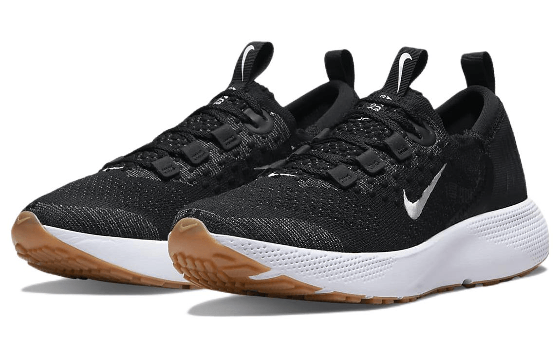 Nike Escape Run Flyknit Black White — фото 2