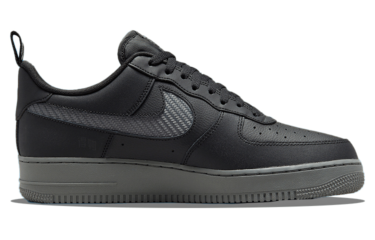 Nike Air Force 1 Low Black Blue — фото 6