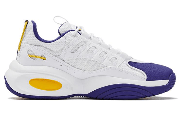 Reebok Solution Mid White Purple — фото 6