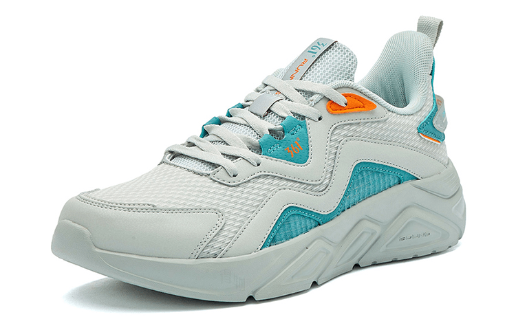 361° Running Shoes Low Cut Gray Green — фото 6