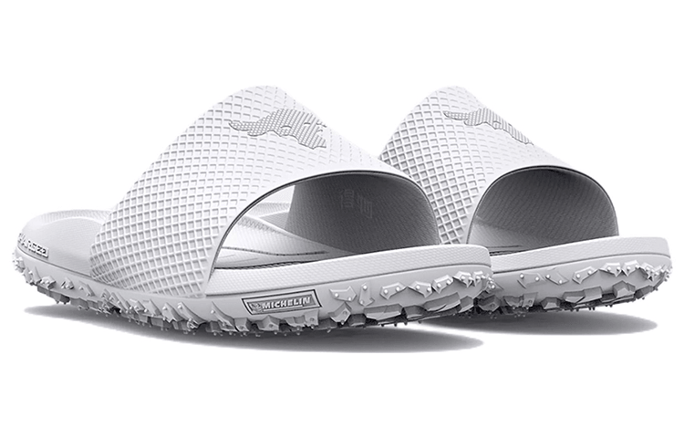 Under Armour Project Rock Slides White — фото 7