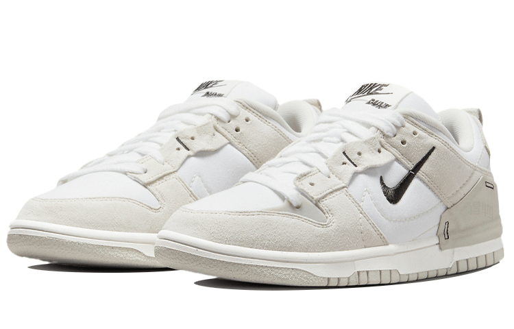Nike Dunk Low 2 Grey White — фото 8