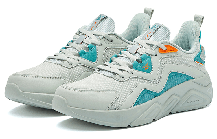 361° Running Shoes Low Cut Gray Green — фото 7
