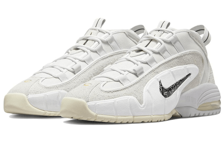 Nike Air Max Penny Mid Grey White — фото 8