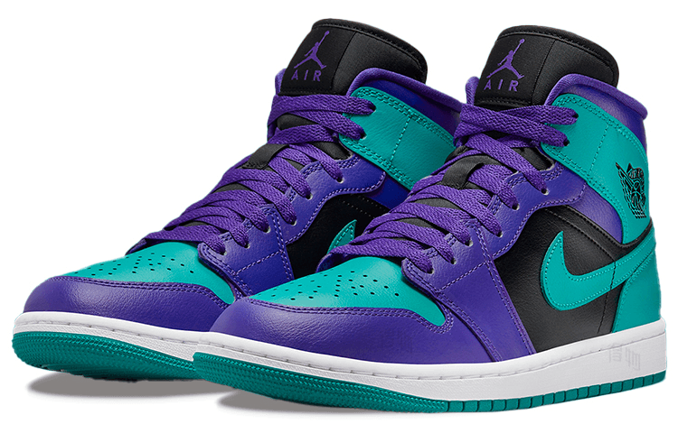 Jordan Air Jordan 1 Mid Black Grape — фото 8