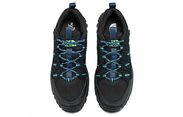 The North Face Outdoor Low-Top Black Green — фото 5