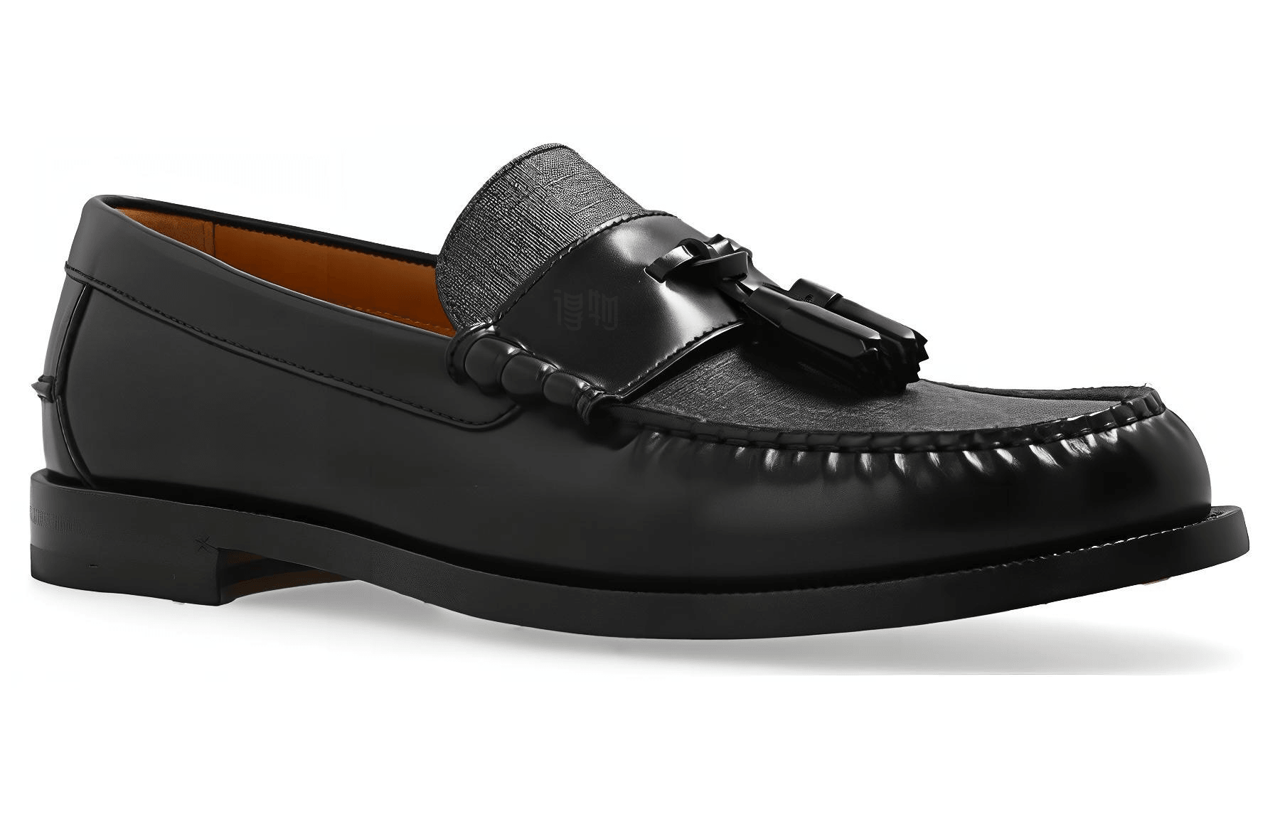 Gucci Leather Loafers Black — фото 7