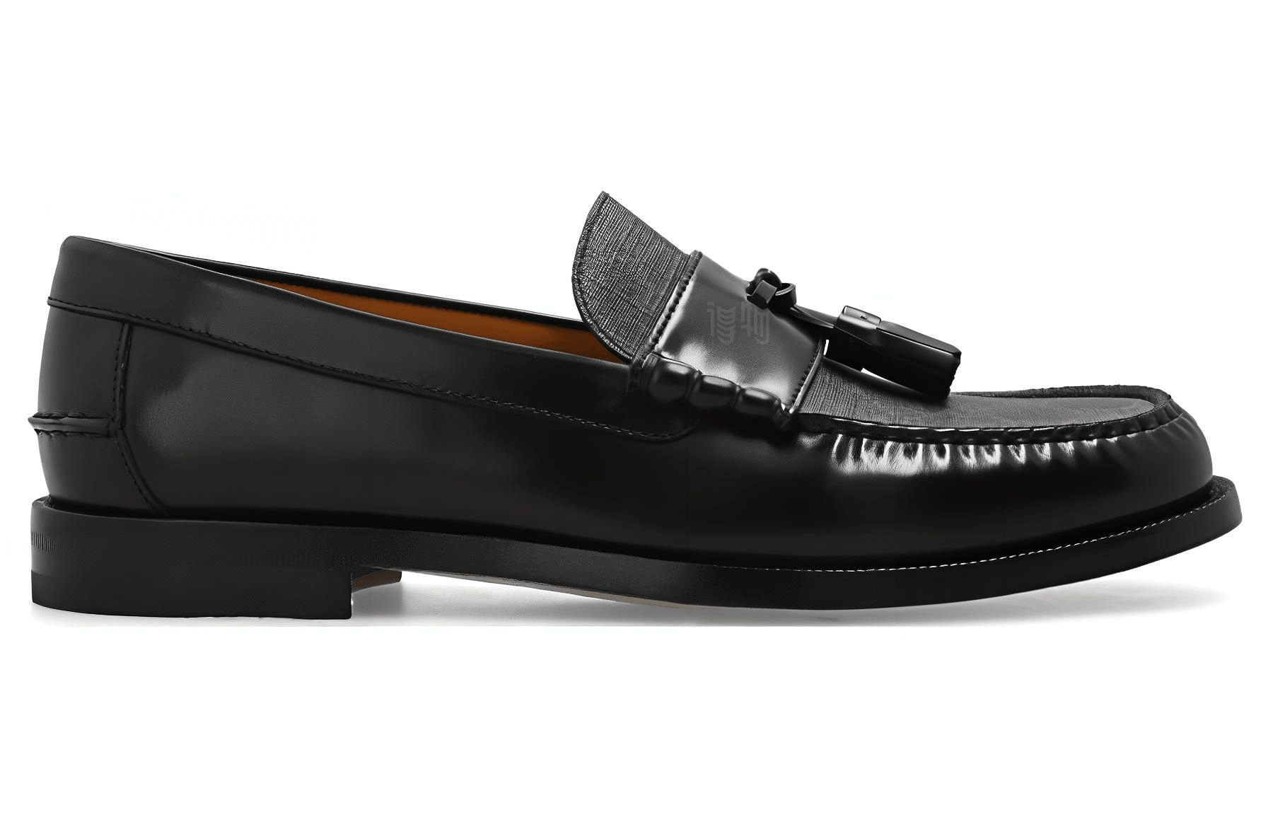 Gucci Leather Loafers Black — фото 6