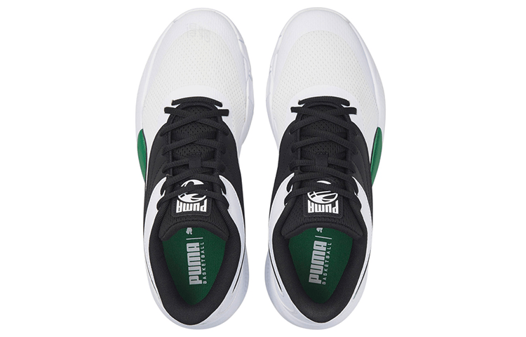 Puma Triple Low White Green — фото 7