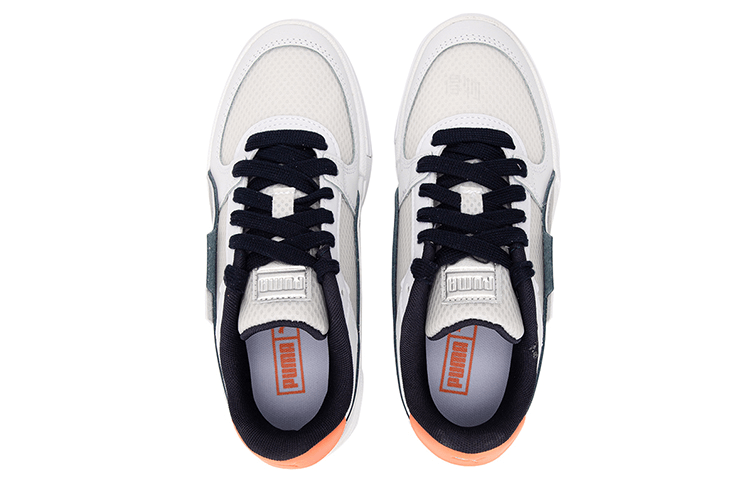 Puma Ca Pro Techstile White Silver Orange — фото 7