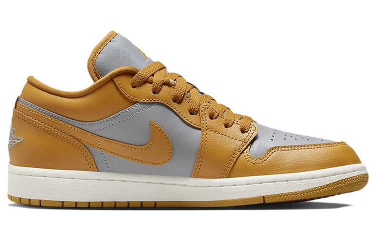 Jordan Air Jordan 1 Low Grey Yellow — фото 7