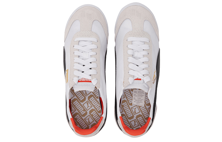 Puma Roma OG Nylon White Black Orange — фото 7