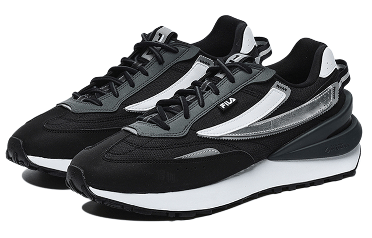 FILA Jogger 3 Black Silver — фото 8