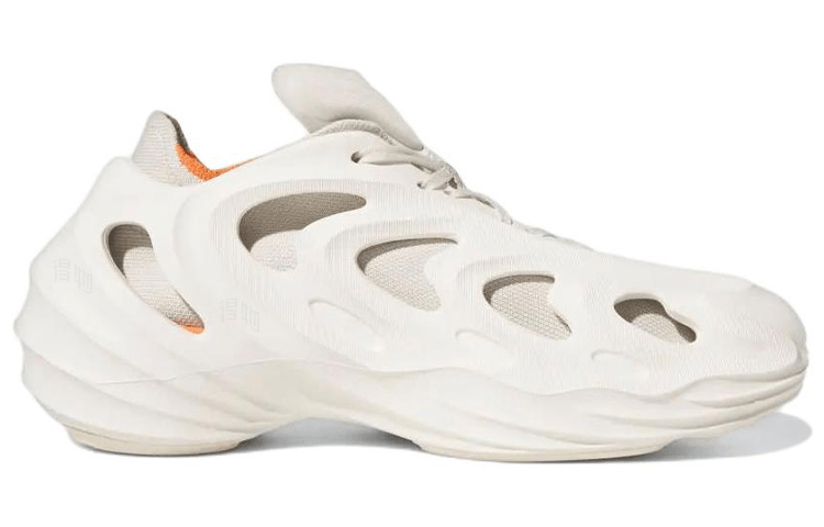 Adidas AdiFOM Q White Grey Orange — фото 7