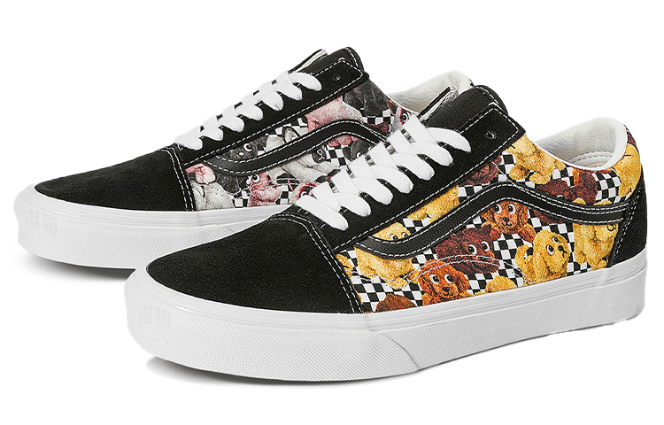 Vans Old Skool Black White Checkerboard — фото 8