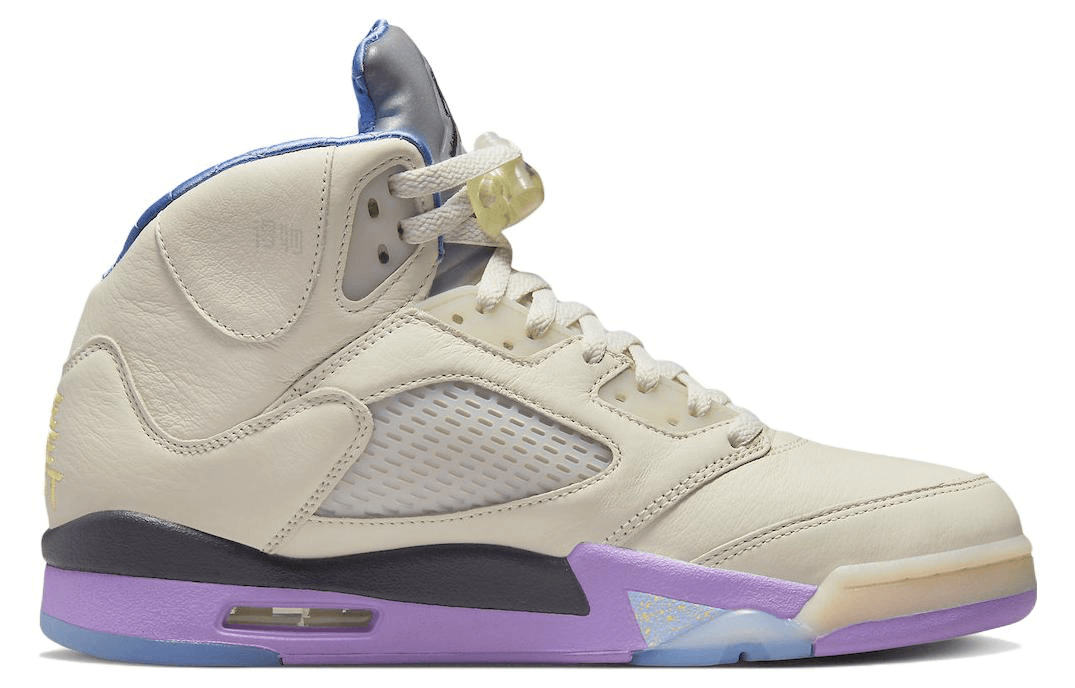 Jordan DJ Khaled x Air Jordan 5 "We The Best" White Purple — фото 7