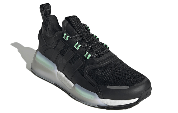 adidas originals adidas NMD_R1 V3 Black Green — фото 8