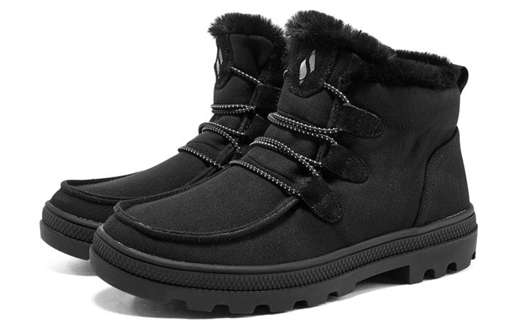 Skechers Roadies High Top Fleece Outdoor Boots Black — фото 7