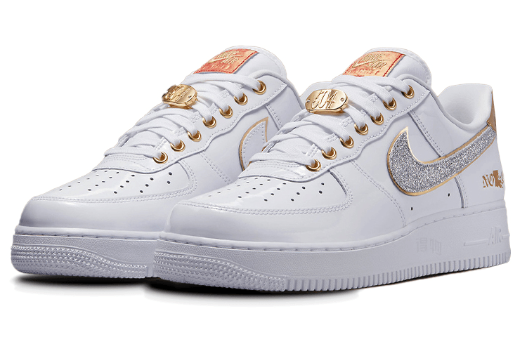 Nike Air Force 1 Low NOLA White Gold — фото 8