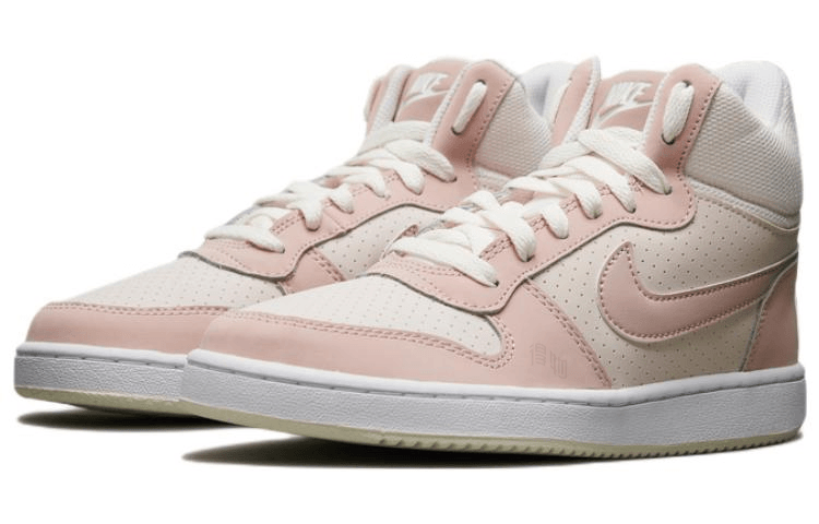 Nike Court Borough Mid Pink White — фото 7