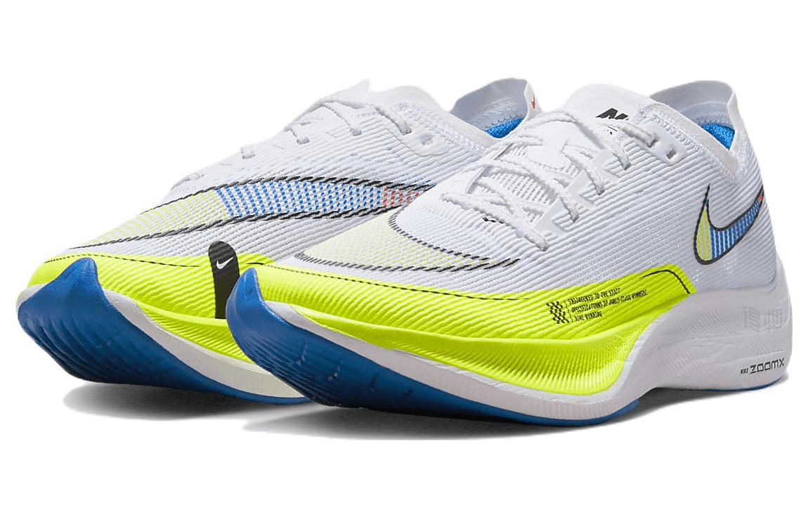 Nike ZoomX Vaporfly Next% 2 White Yellow — фото 6