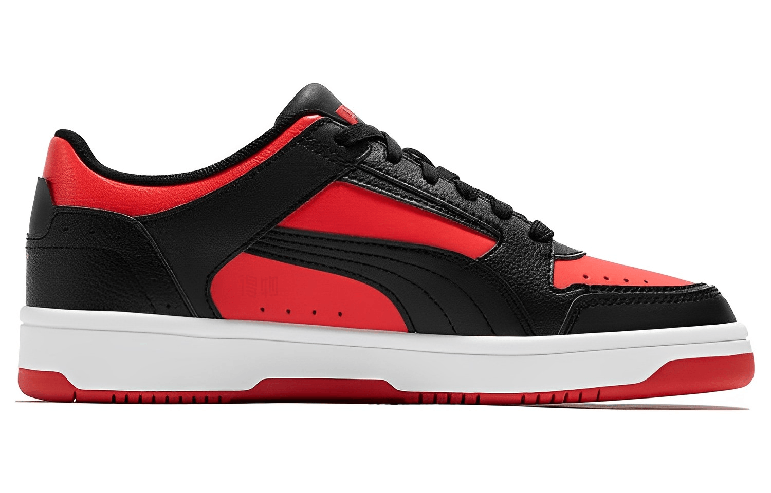 Puma REBOUND Joy Low Black Red — фото 7