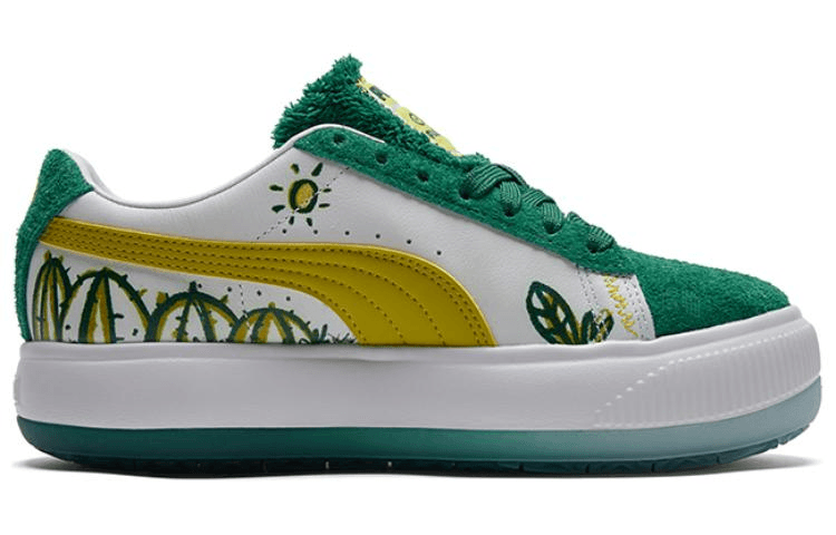 Puma FLABJACKS x PUMA Suede Mayu "Fuzzy Cactus Park" — фото 7