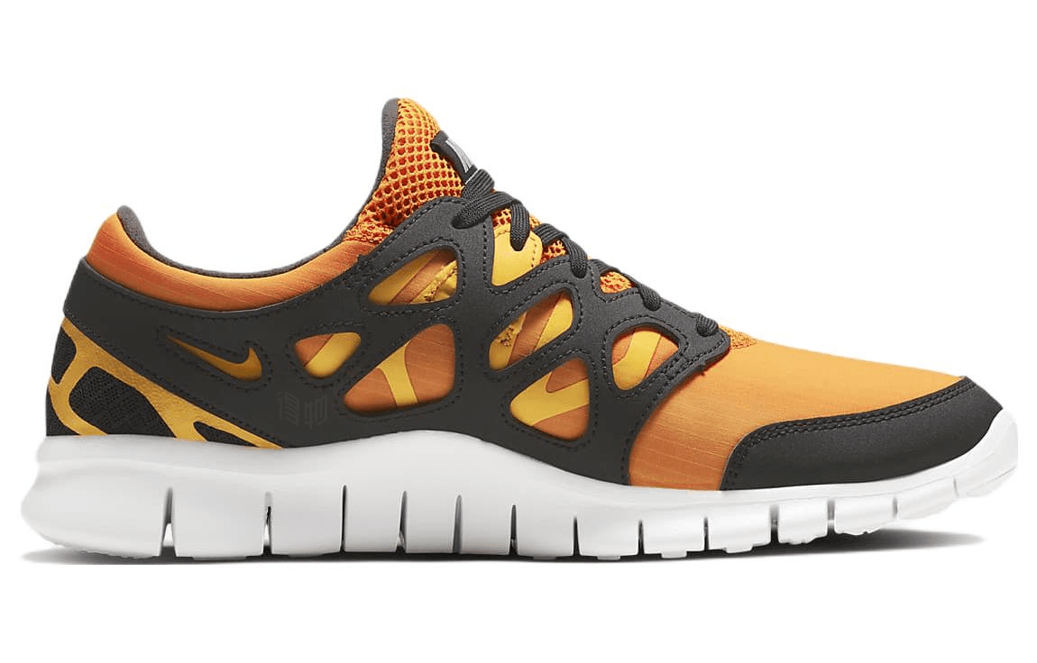 Nike Free RN 2 Yellow Black — фото 7