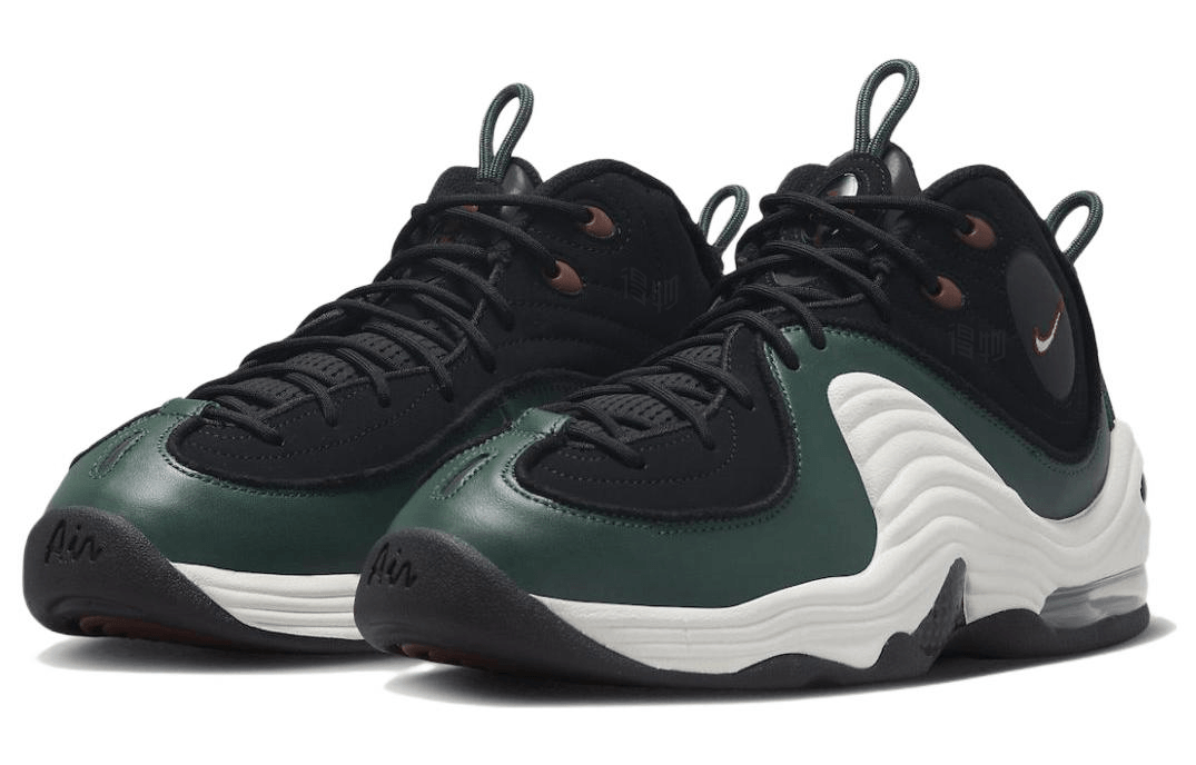 Nike Air Penny 2 Black Green — фото 8