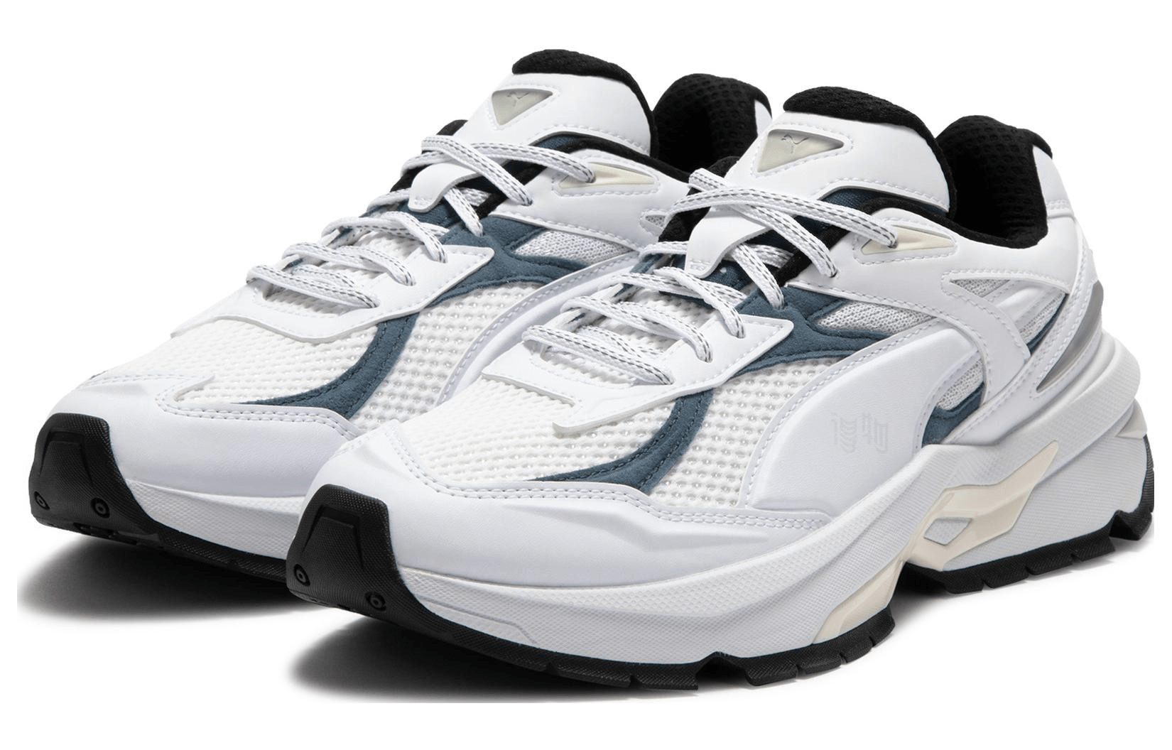 Puma Nano Odyssey White Black Green — фото 8