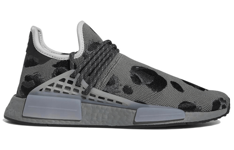 adidas originals Pharrell Williams x adidas NMD Hu Grey Animal Print — фото 7