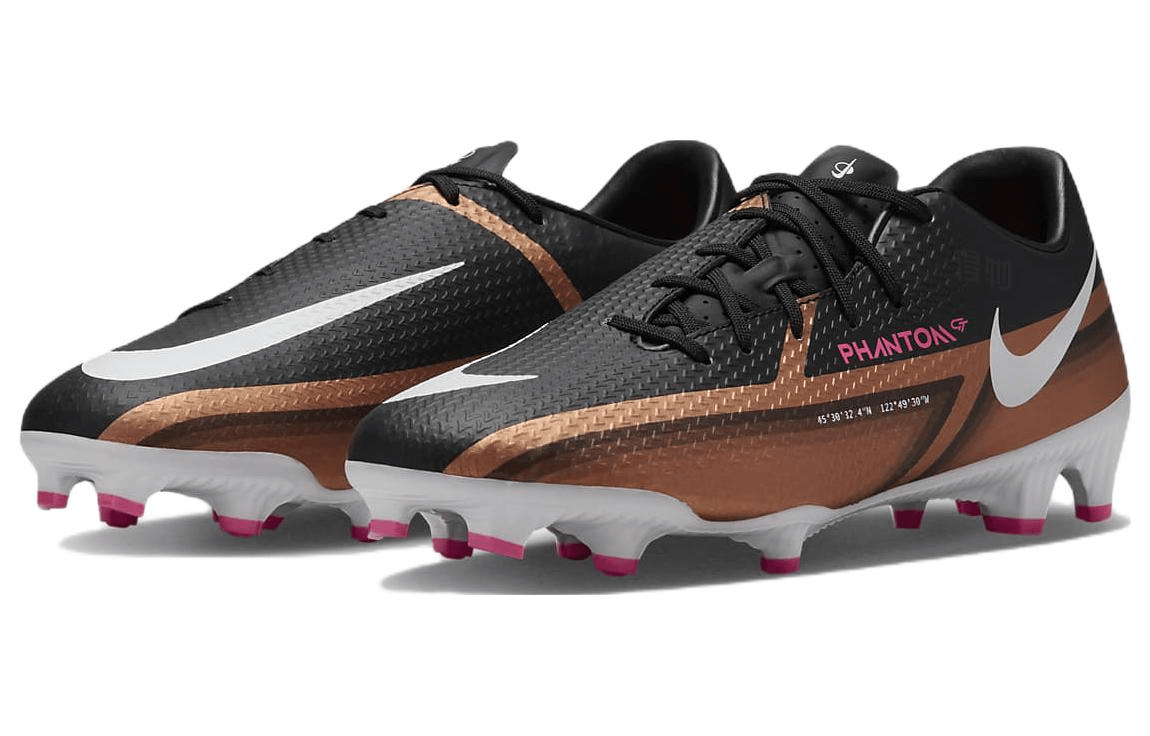 Nike Phantom GT 2 Academy MG Black Brown — фото 8