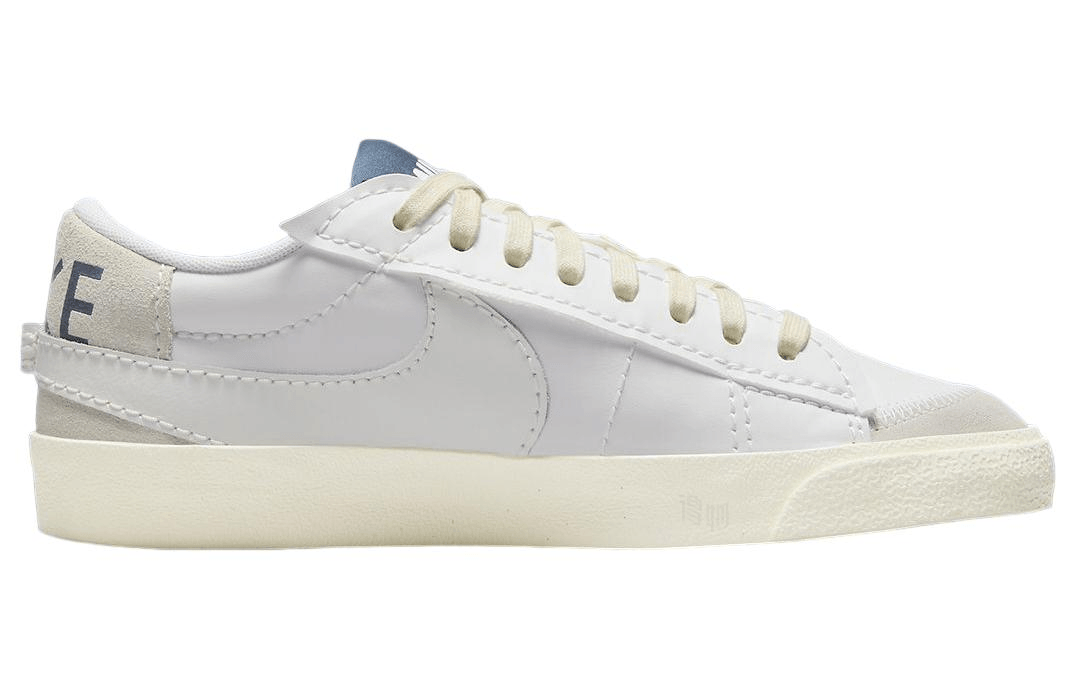 Nike Blazer Low 77 Jumbo White Blue — фото 7