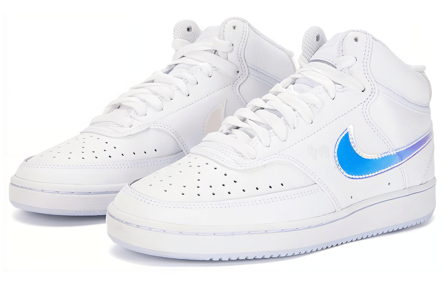 Nike Court Vision Mid White — фото 7