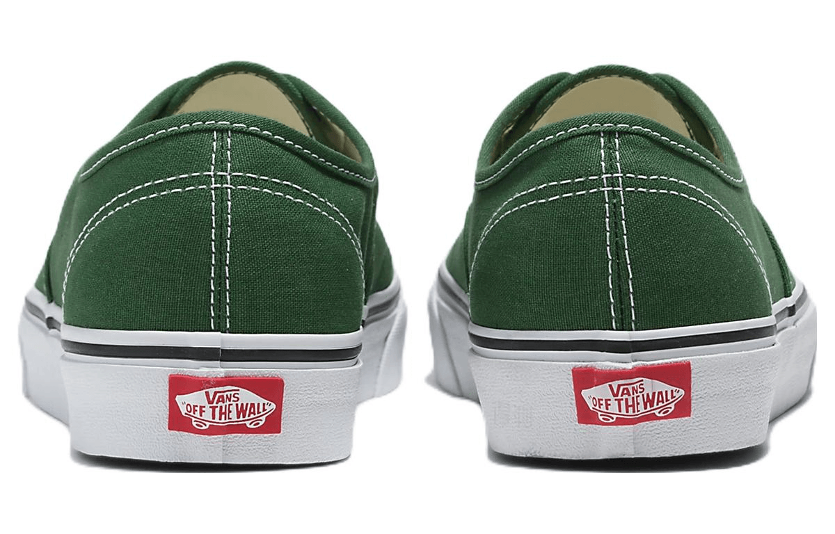 Vans Authentic Green White — фото 10