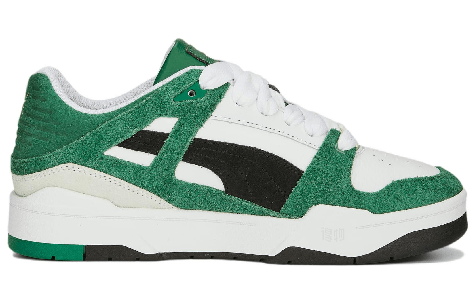Puma Slipstream Archive Remastered Black White Green — фото 6