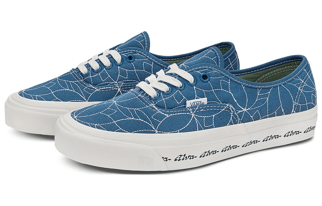 Vans ALVA x Vans Authentic 44 Blue White — фото 6