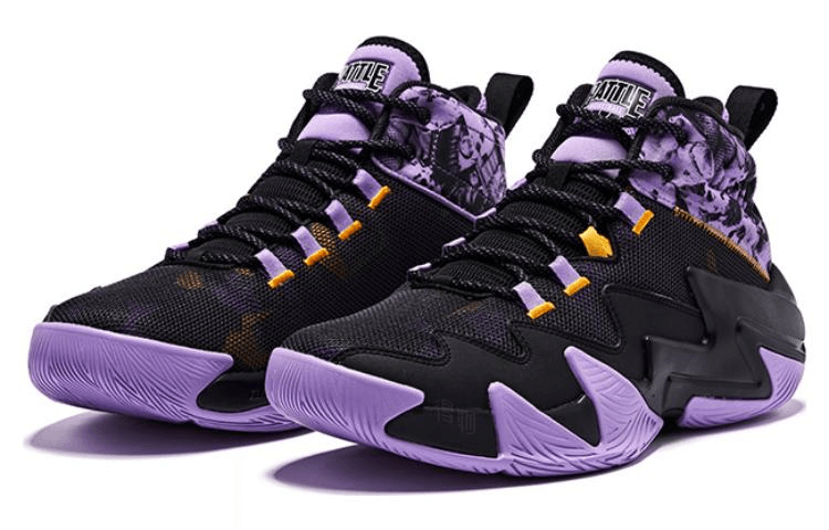 乔丹 Jordan Break Shadow 2 High Black Purple — фото 6