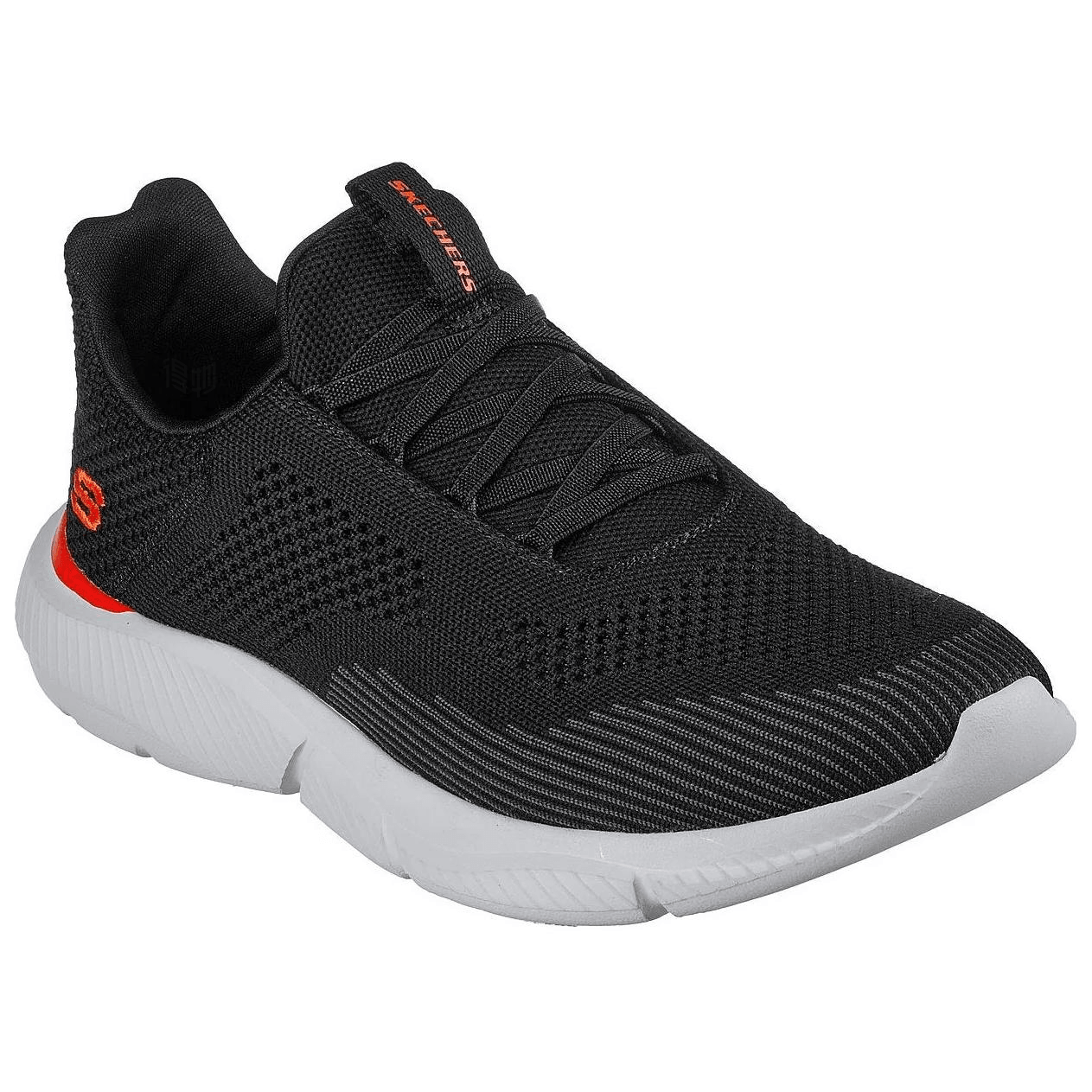 Skechers Ingram Black Orange — фото 7