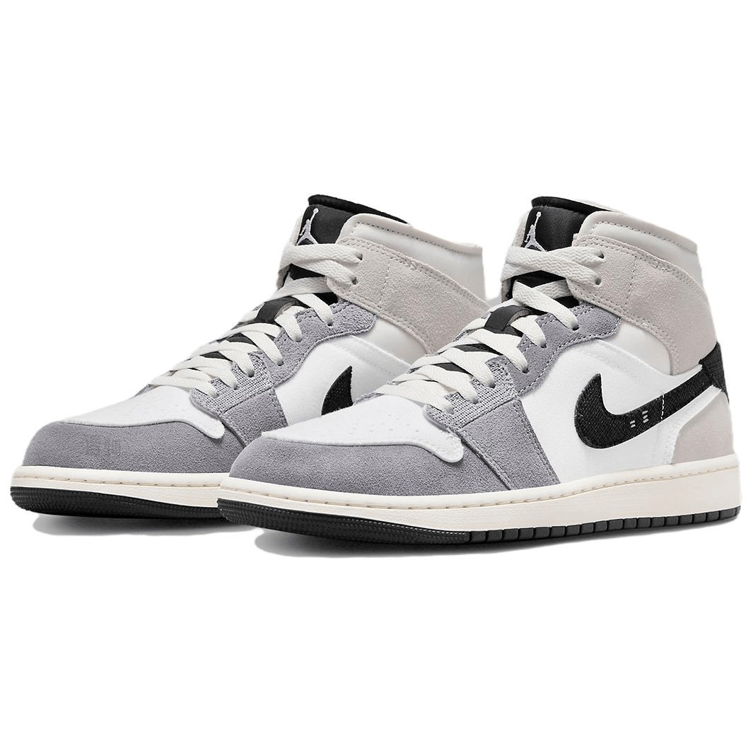 Jordan Air Jordan 1 Mid Craft "Cement Grey" — фото 8