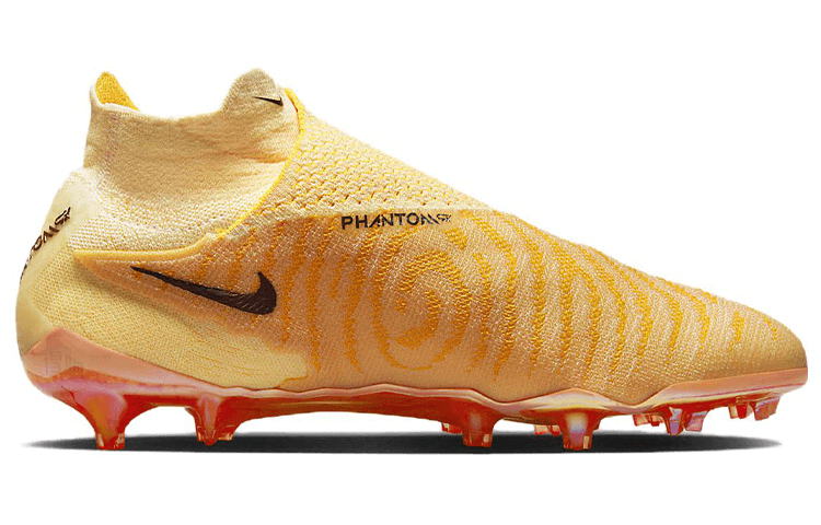 Nike Phantom GX Elite DF FG SE Orange Yellow — фото 7