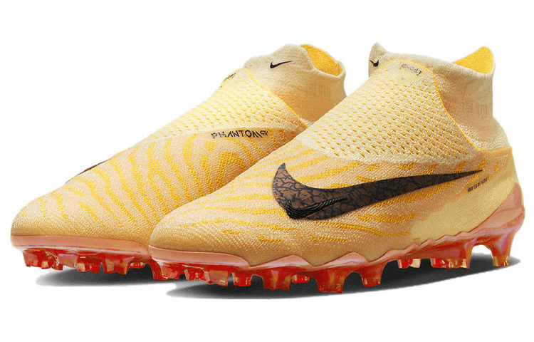 Nike Phantom GX Elite DF FG SE Orange Yellow — фото 8