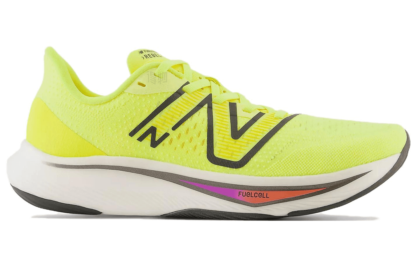 New Balance FuelCell Rebel v3 Yellow White — фото 7
