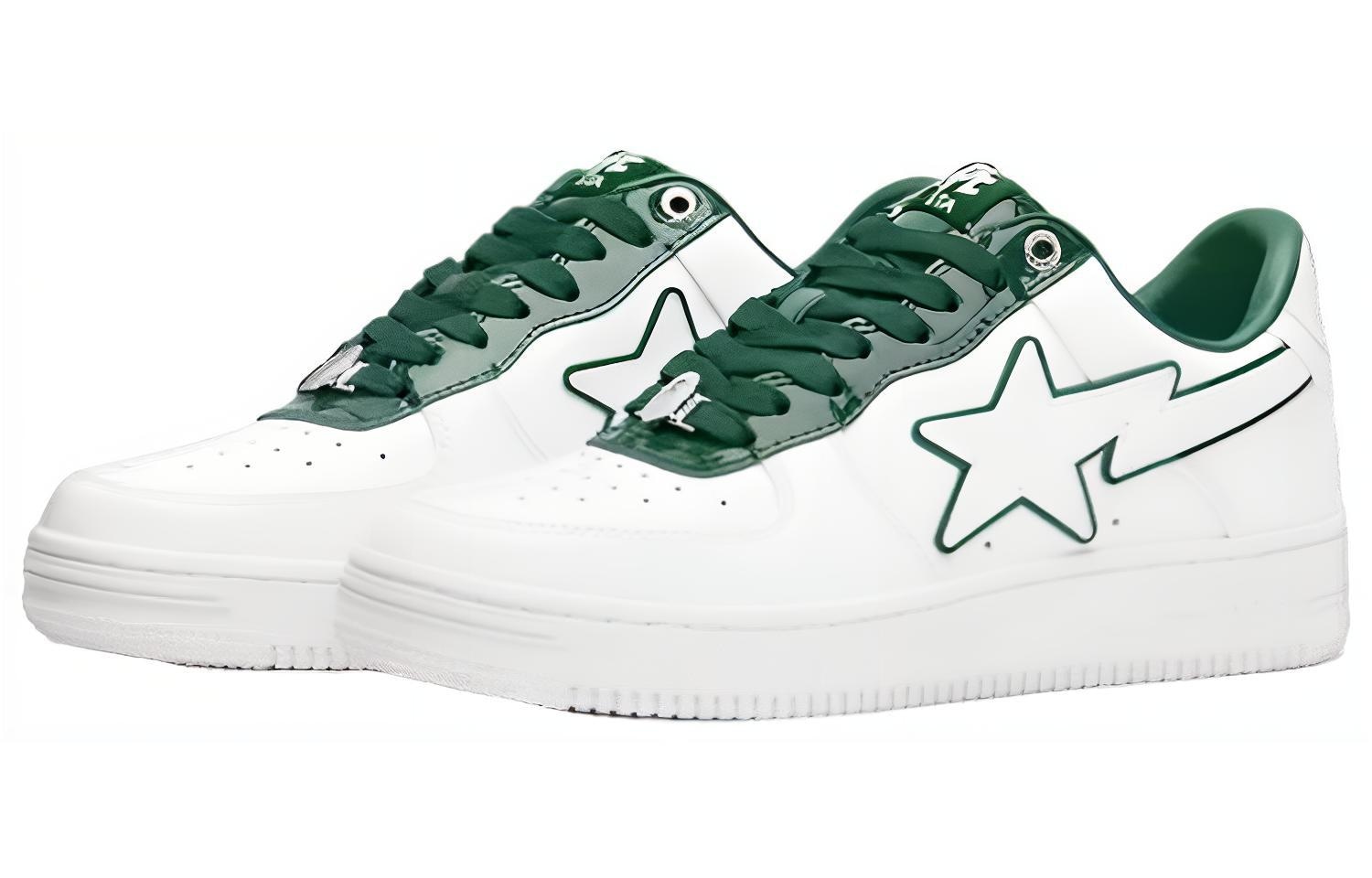 A BATHING APE STA White Green — фото 6