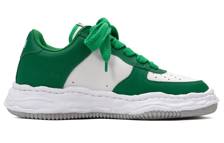 Mihara Yasuhiro Wayne Original White Green — фото 6