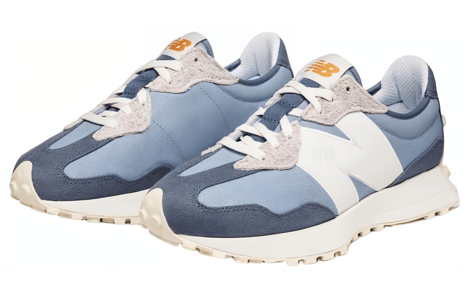 New Balance 327 Blue White — фото 6