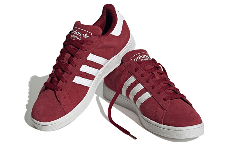 Adidas Campus 2 White Red — фото 8