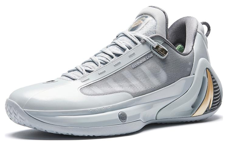 Anta GH4 Low Basketball Shoes Moon Shadow Grey — фото 7