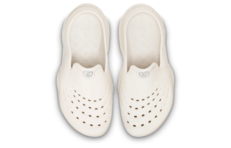 Louis Vuitton Shark Slide White — фото 8