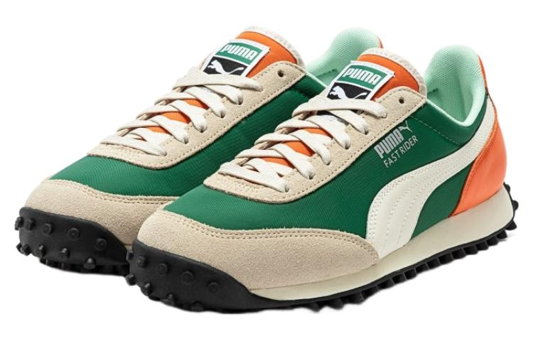 Puma Fast Rider Dream White Green Brown — фото 8